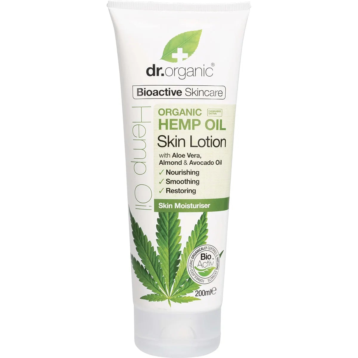 Dr Organic Skin & Body Lotion Organic Hemp Oil 200ml