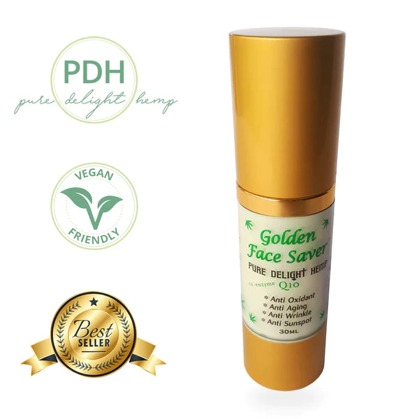 Golden Face Saver - Pure Delight Hemp 30ml