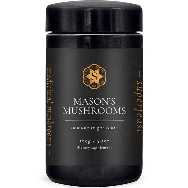 Superfeast Mason's Mushrooms Immune & Gut Tonic 100g Oral Powder